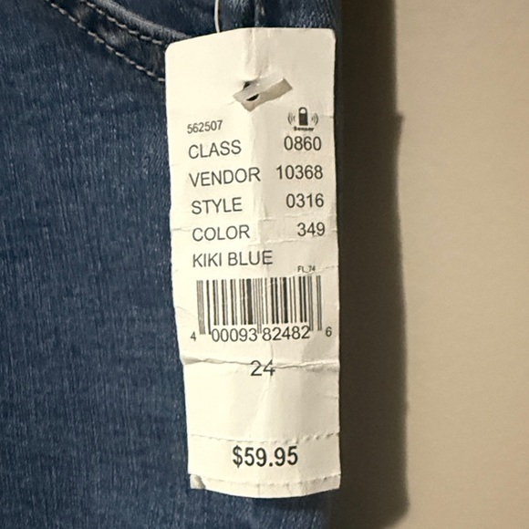 PacSun High Rise Dark Blue Jean Jeggings NWT - Picture 3 of 6